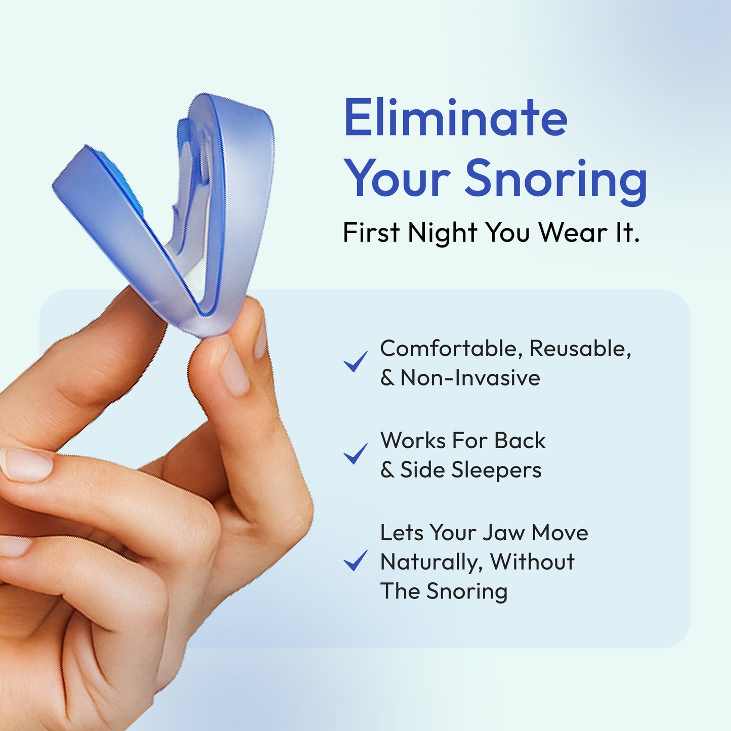 Honex Ultimate Anti-Snoring Kit -  Address & Fixes All 3 Causes of Snoring  (Built on Harvard Research)