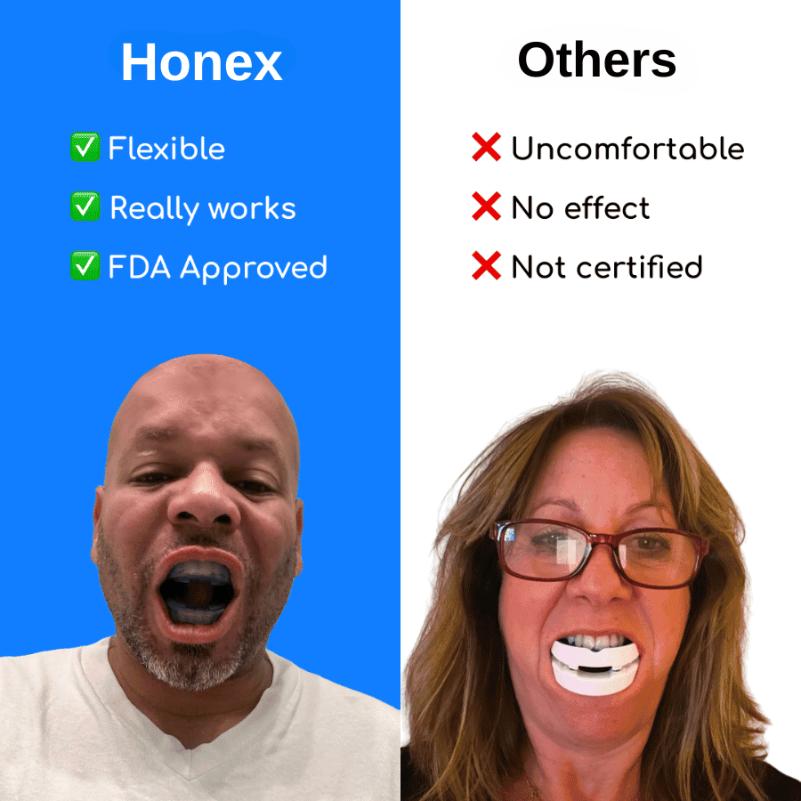 Bundle of 3 sets: The Quiet Anti-Snoring Mouthpiece Universal Size
