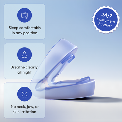 Honex Ultimate Anti-Snoring Kit -  Address & Fixes All 3 Causes of Snoring  (Built on Harvard Research)
