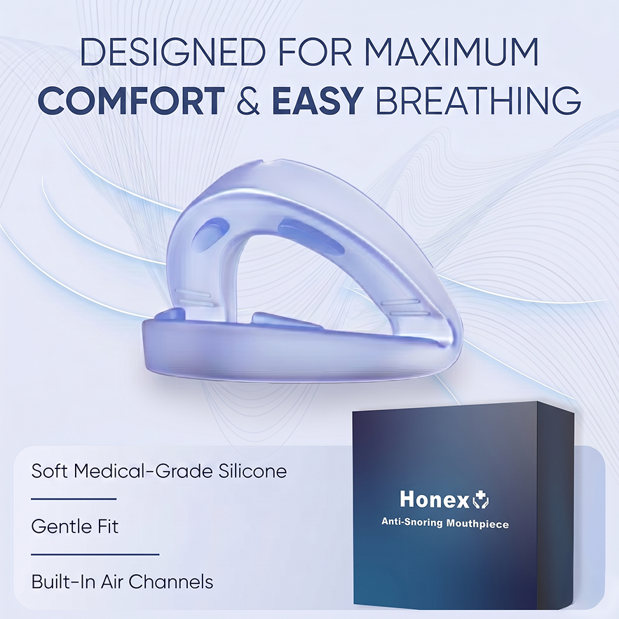 The Quiet Anti-Snoring Mouthpiece (Universal Size)